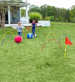 Giant Kick Croquet Game