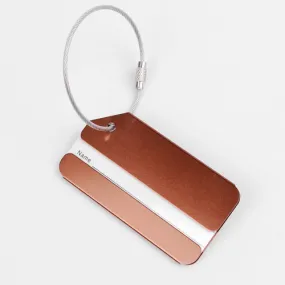 Aluminum Alloy Metal Luggage Tag