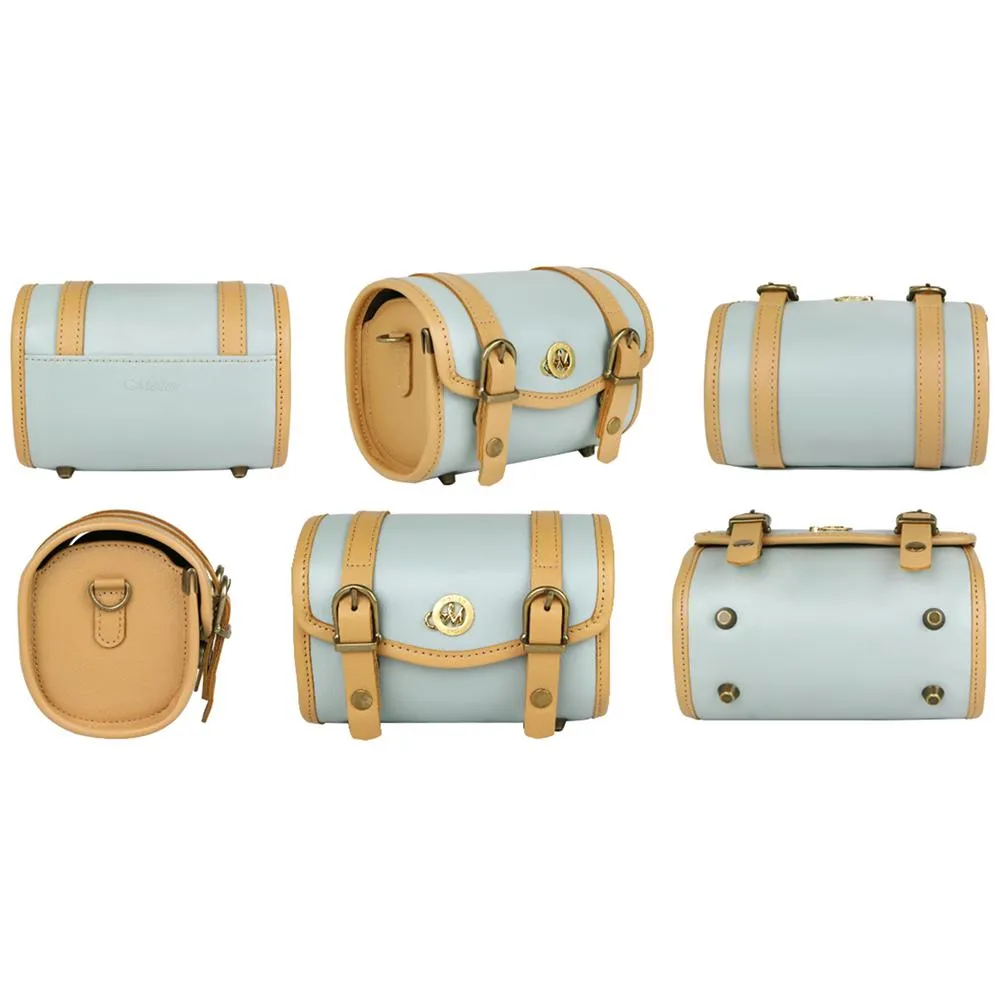 Aqua & Camel Melten Classic Mirrorless Leather Camera Case - Arden