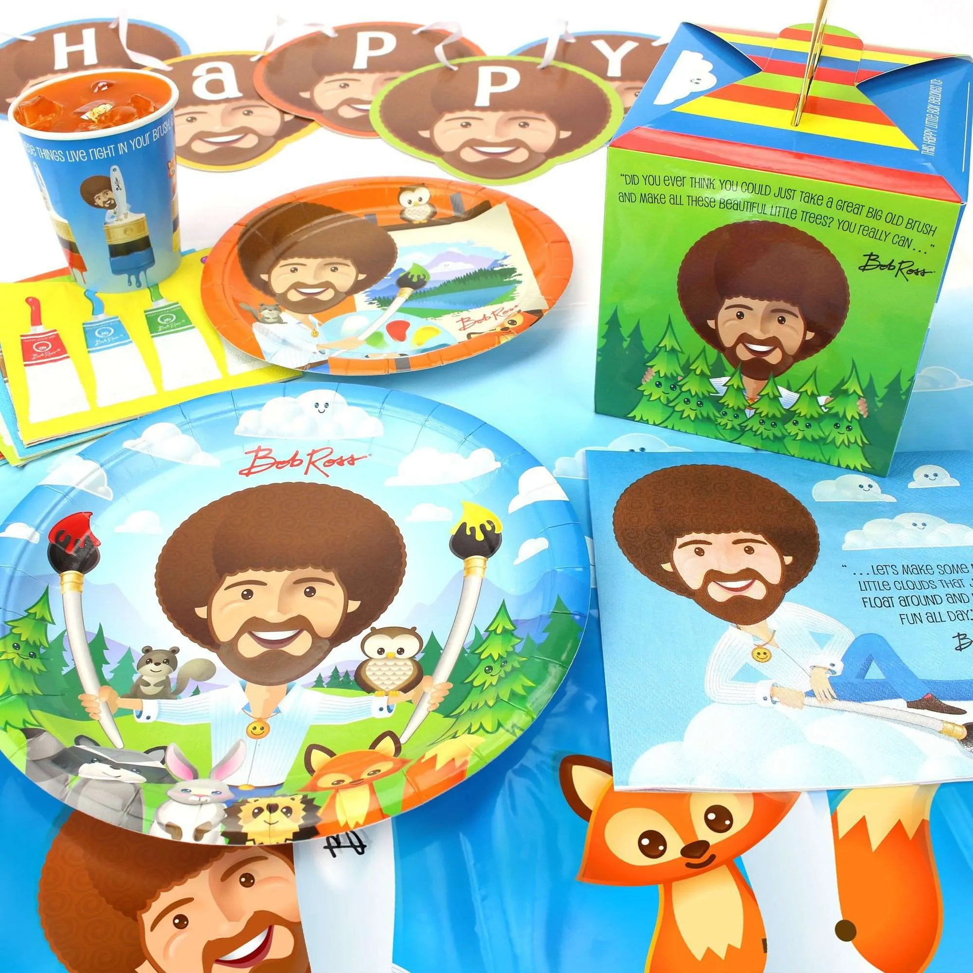 Bob Ross and Friends Deluxe Pack for 8