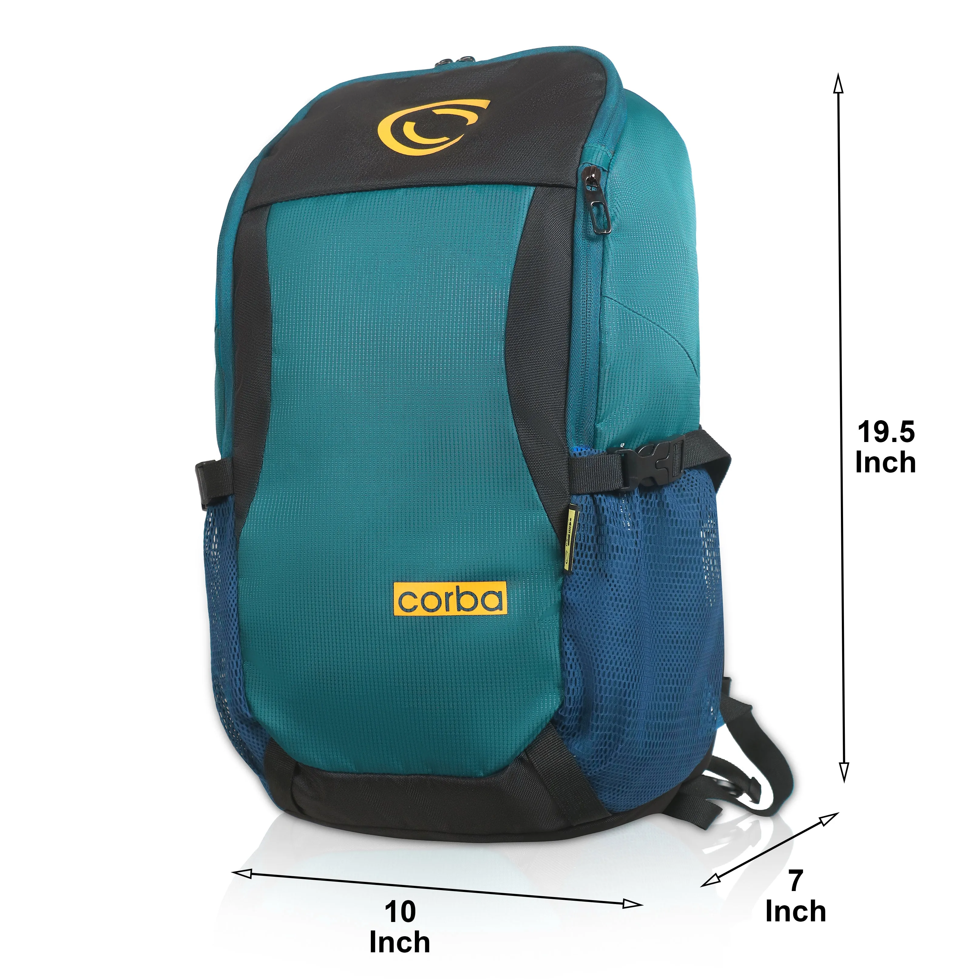 Corba Large 37 L Backpack Adventure Unisex Bag Blue