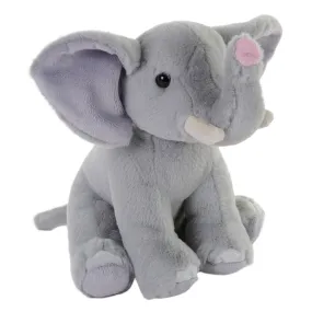 Earthkins Mini African Elephant Stuffed Animal - 8"