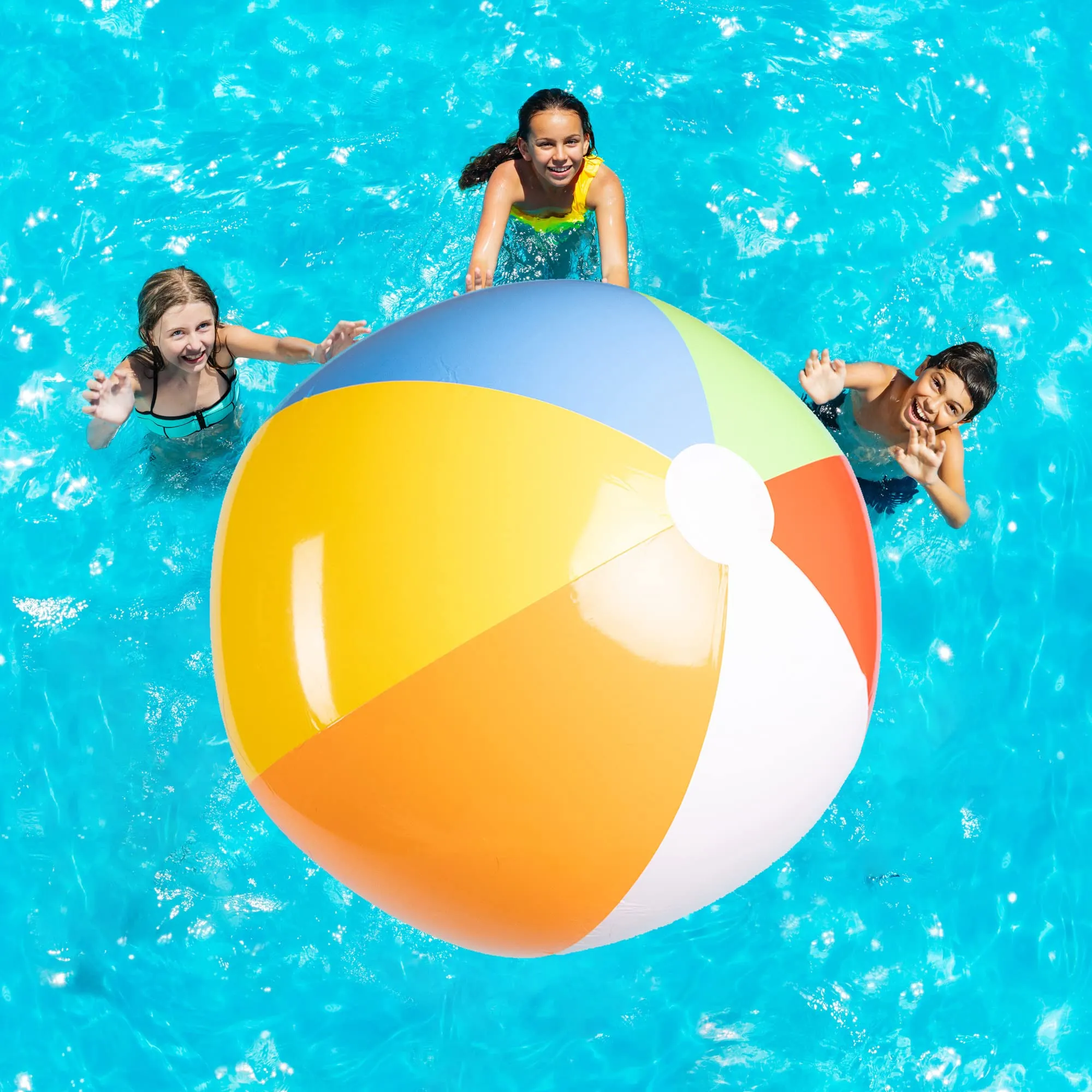 Giant Inflatable Beach Balls 5 Feet Pool Ball, Beach Summer Parties, and Gifts | 60 inch