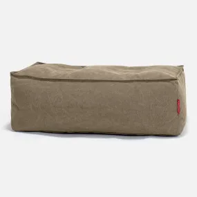 Large Footstool - Canvas Earth