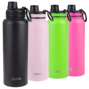 Oasis Insulated S/Steel Sports Bottle (1.1L) w/ Screw Cap