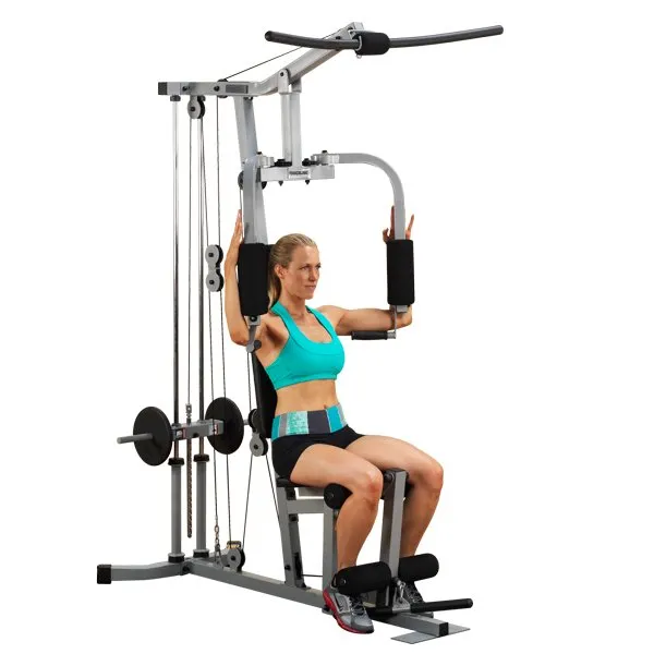 Powerline Home Gym PHG1000X by Body-Solid - 5-Station Plate-Loaded Home Gym