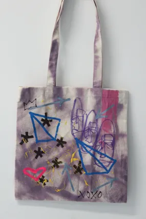 Purple Places :: art tote 4 good X Chris Furbay