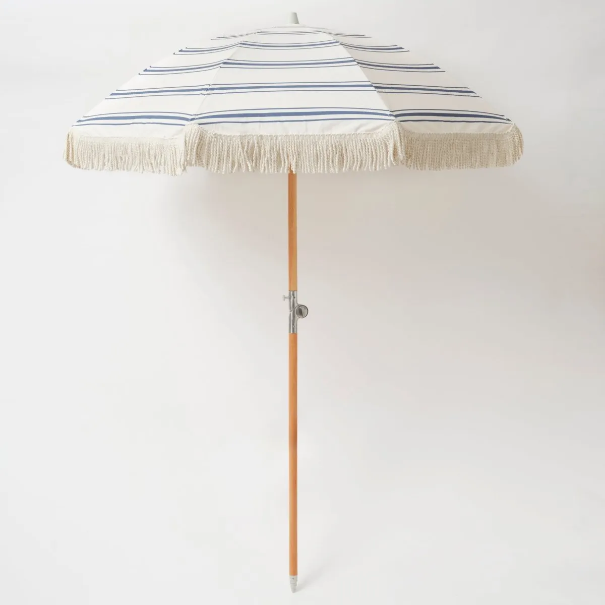 SUNNYLiFE The Resort Luxe Beach Umbrella Coastal Blue