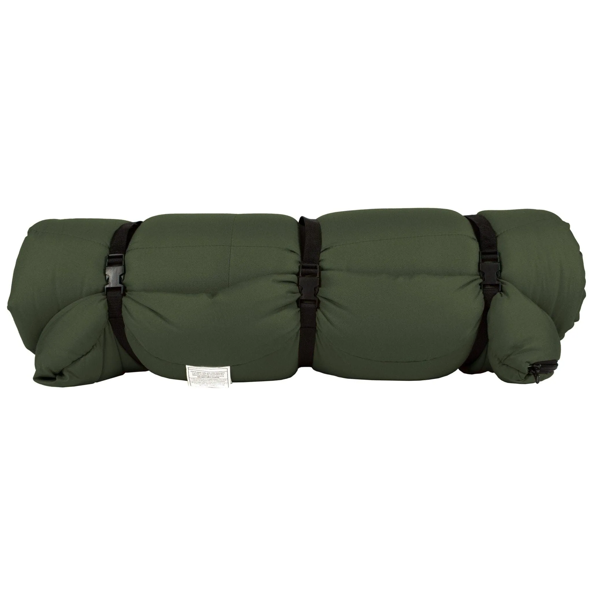 Teton Sports Bridger -18˚c/0˚f Canvas Sleeping Bag in Green and Rose