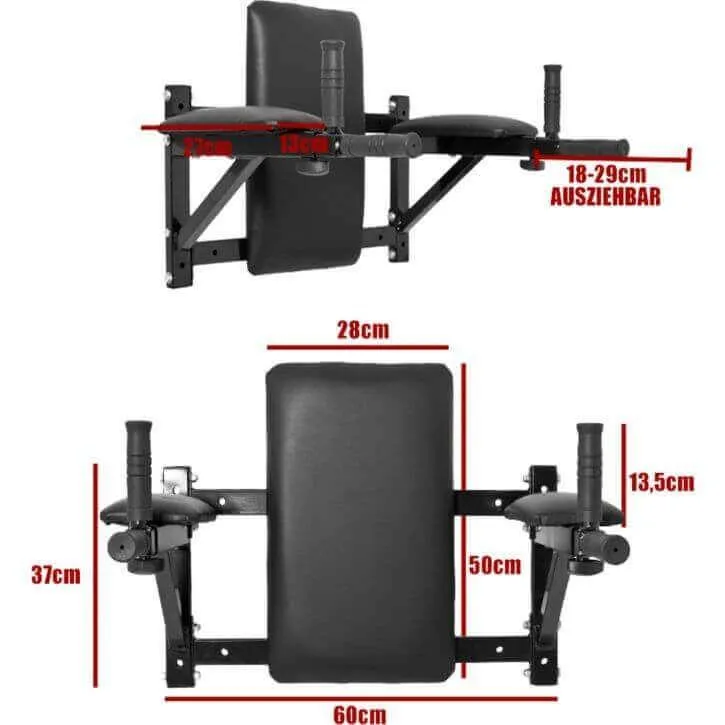 Wall-Mounted Dip Station